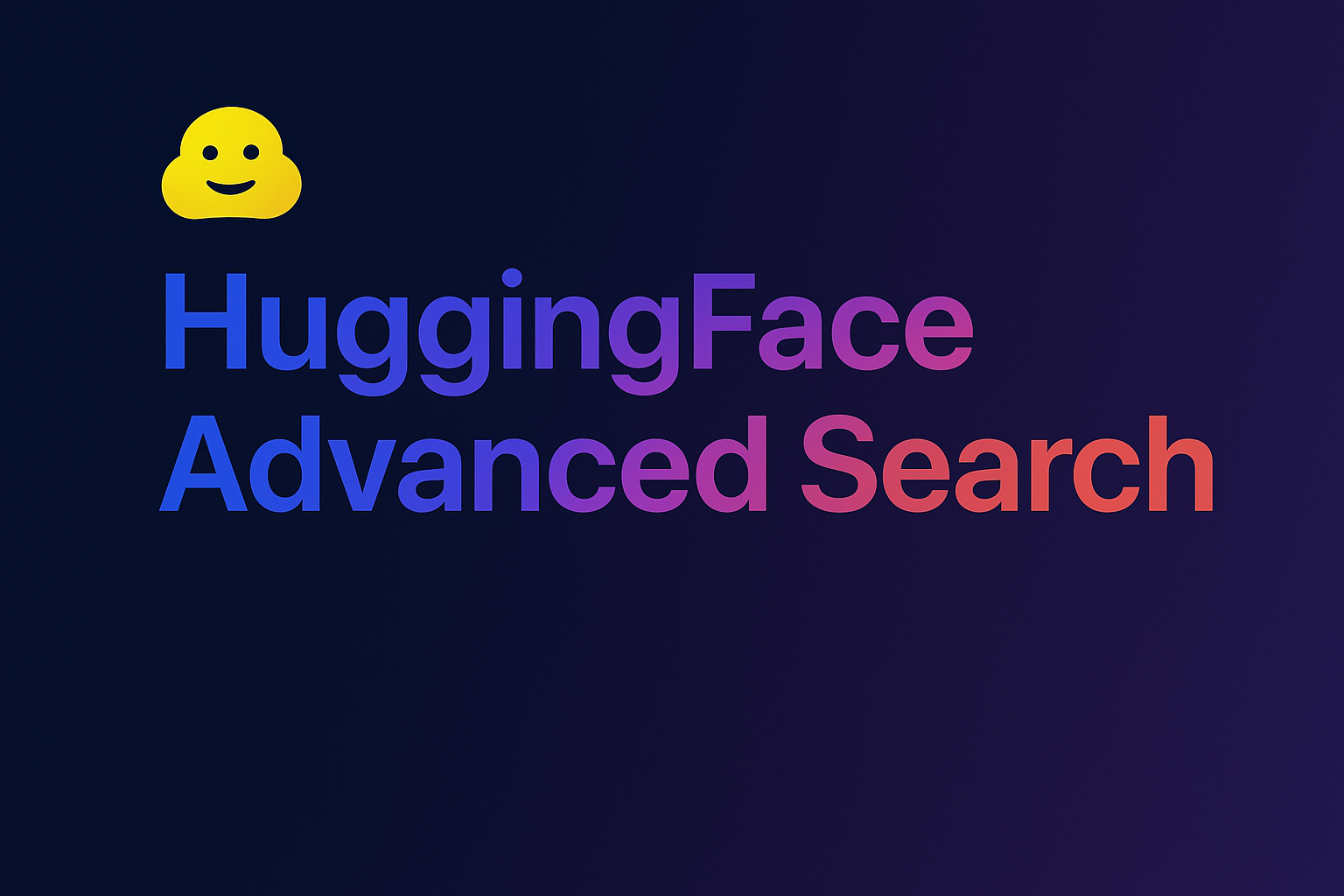 HuggingFace Advanced Search media 0